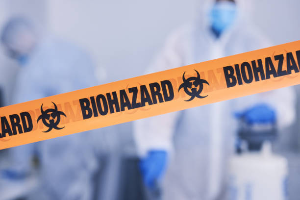 Professional Biohazard Cleanup technician working in Wyoming, WY